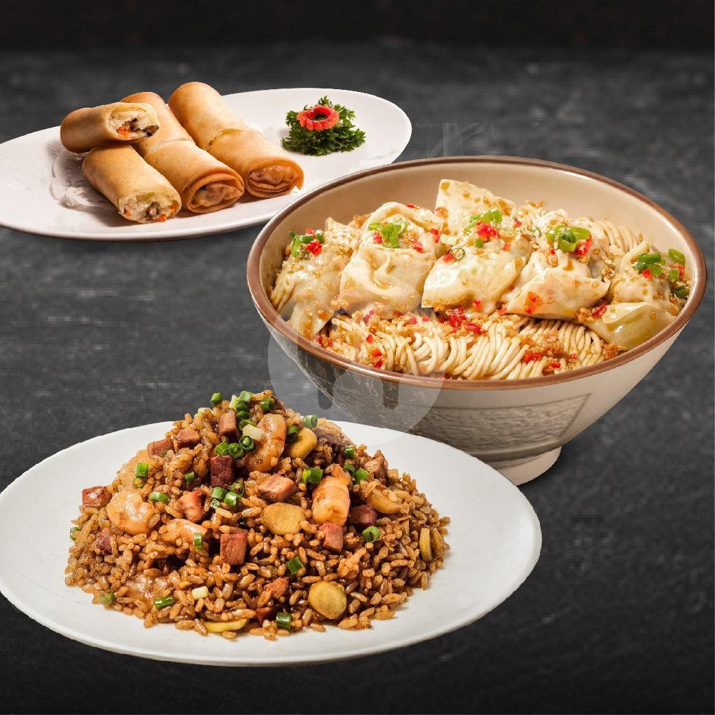 Combo Spesial D (Lamian, Nasi Goreng, Dimsum) menu Paradise Dynasty, Central Park