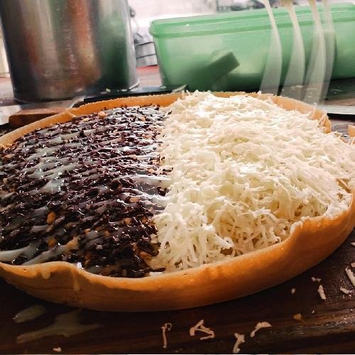 Keju Susu menu Martabak Bandung Jaya, Greenville