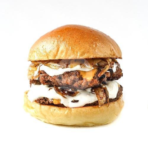 Damn Basic Double menu Burger Byurger, P. Antasari Raya