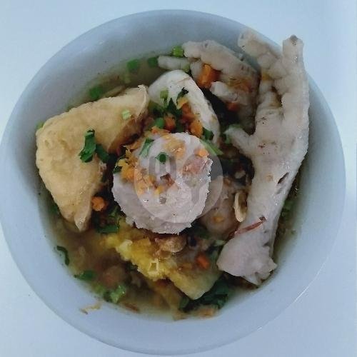 Cuanki Special Lengkap + Ceker menu Cuanki Dan Mie Baso Al Hafidz, Perintis