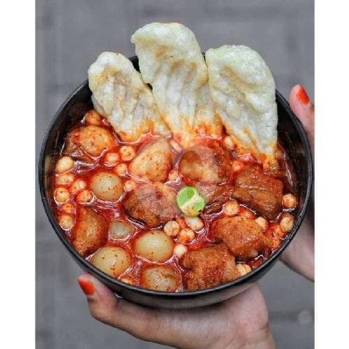 Seblak Ceker menu Seblak Cihuy, Pasirbiru Bandung