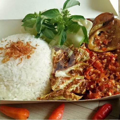 Geprek-ku menu Ayam Goreng Rinadin, Ciputat Raya