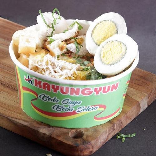 Bubur Ayam Spesial Hati Ampela menu Bubur Ayam Kayungyun, Candirenggo