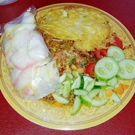 Nasi Goreng Ayam menu Nasi Goreng Gila Mas Nauval, Pasar Baru
