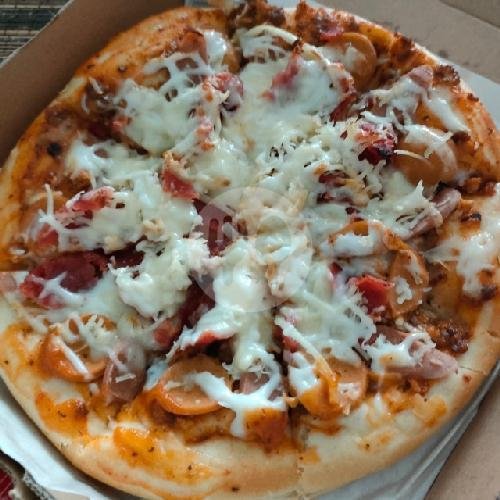 Pizza menu Burger Elsya, Kedungkandang