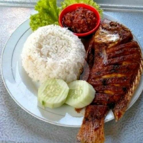 Paket Komplit Nila Goreng + Nasi + Terong Crispy + Es Tehh menu Penyetan Pak Kebo 2, Kranggan 1 Jogotirto Berbah