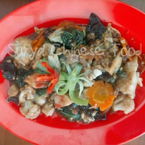 Cap Cay Goreng Ayam menu Surya Chinese Food, Royal Park Juanda