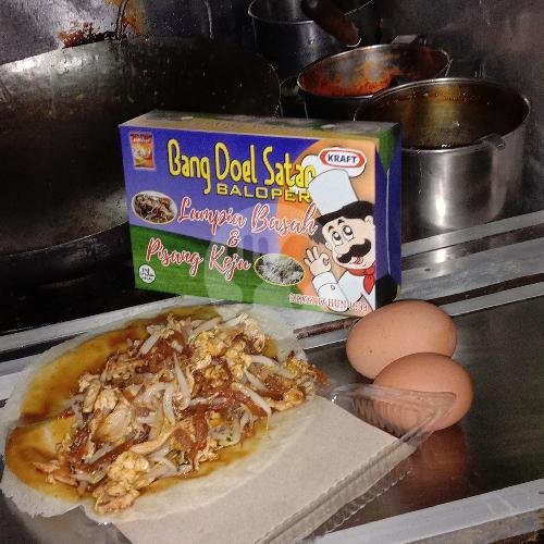 Lumpia Baso Sosis menu Resto Lumpia Basah Bang Doel Satar Baloper, Padalarang