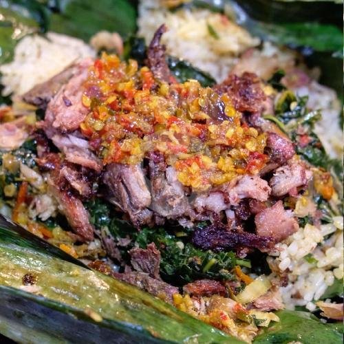 Sate Buntel Asap Ayam Pedas menu Sei Sapi Bone