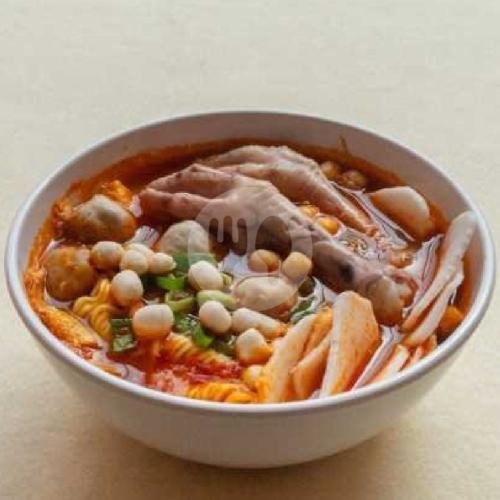 Sosis menu Seblak AA Bandung, Puri Anjasmoro