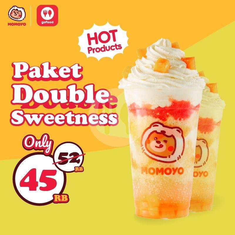 Fresh Tea paket menu Momoyo Ice Cream Benhil, Tanah Abang