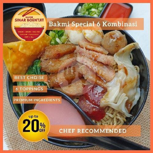 PROMO BAKMI SPECIAL menu Bakmi & Nasi Tim Sinar Boentjit, Tambora