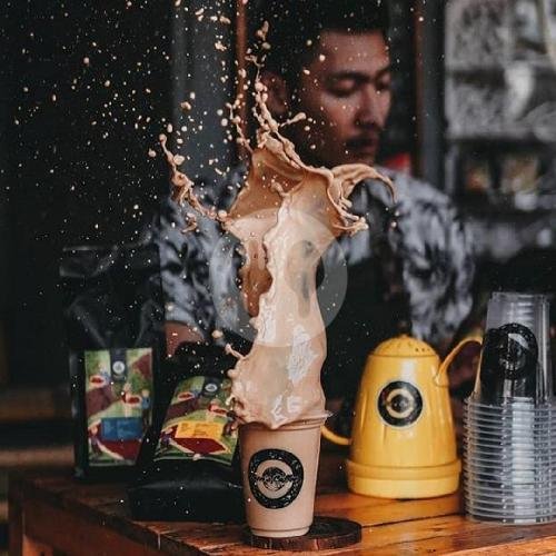 Es Kopi Susu Aren 1 LITER menu Bens Coffee, Kopo Sayati