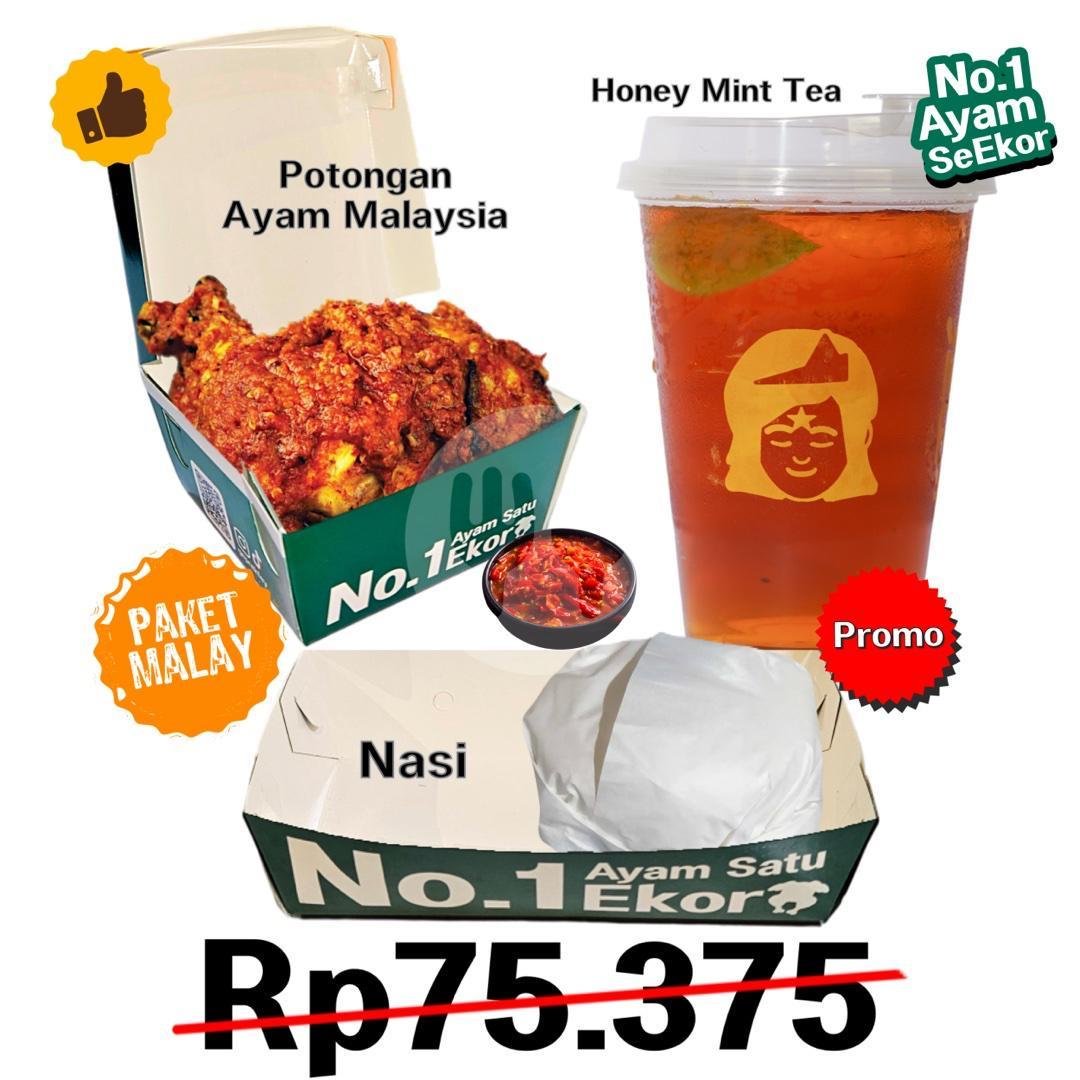 Paket Korean menu Geprekfey, Kali Brantas