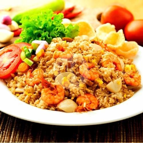 Nasi Goreng Seafood menu Ayam Serundeng Ibu Azka, Setiabudi