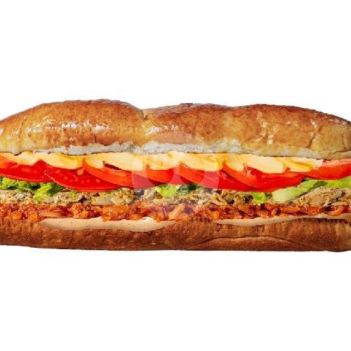 Gochu Chamchi (Spicy Tuna) Footlong menu SUBHERO SANDWICH, Merbabu