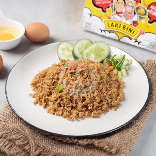 Nasi Goreng Telor menu Nasi Goreng Laki Bini, Pekayon