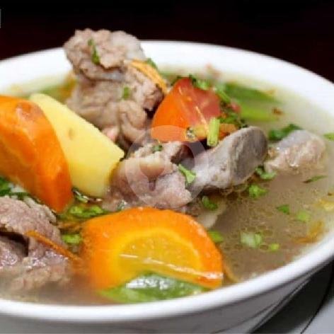 Sop Iga Sapi menu RM. Langgan Sari Ati, Pasekaran