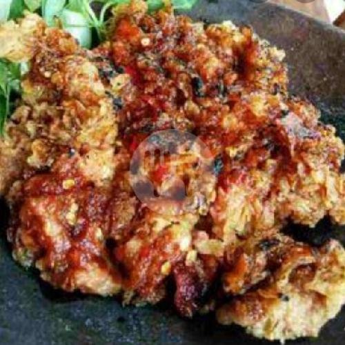 Ayam Geprek Bakar + Nasi menu Ayam Geprek Dan Sate Taichan Mas Arif, Singosaren