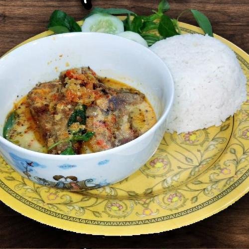 Nasi Tempe Bacem menu Warung Pak Genk, Abdul Jalil