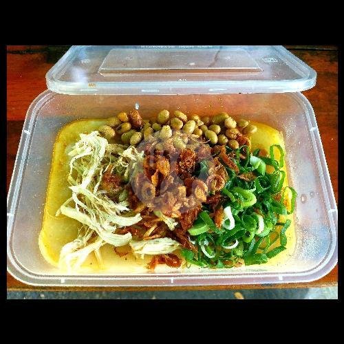 Bubur Ayam Original Wadah Box Plastik Isian Dipisah Semua menu Bubur Ayam Tangerang Brimob, Talun