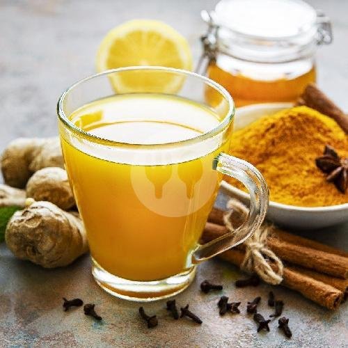 Beras Kencur menu Kremezz Sambel Ijo, Sedati