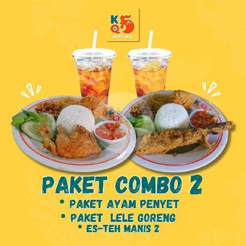 Paket Combo 2 Free Es Teh Manis menu Ayam Bakar KQ-5, Kopo Imanuel