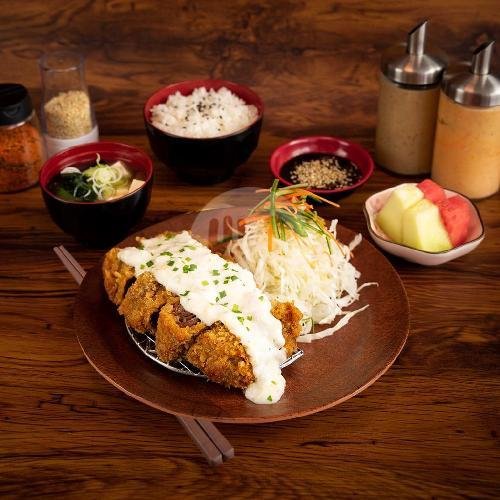Nanban Beef Katsu Set menu Katsyu, Taman Jajan Bintaro Jaya