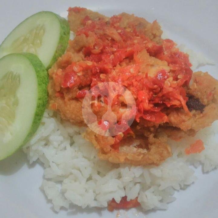 Original Chicken Crispy menu Ayam Crispy Geprek Keju 'C2', Perum. Bukit Sukorejo