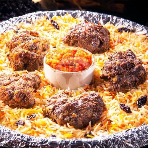 Nasi Kebuli AYAM ASAP/PANGGANG Dan LEMON TEA/LECI TEA menu Kebuli Abuya Pemuda, Rawamangun