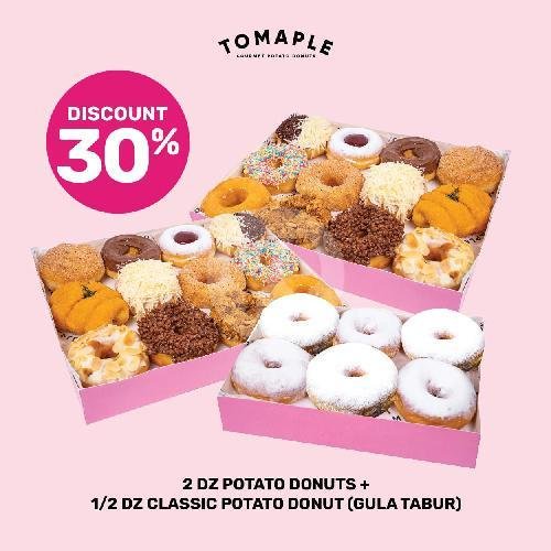 Donut Frozen menu Tomaple Potato Donuts, Plaza Indonesia