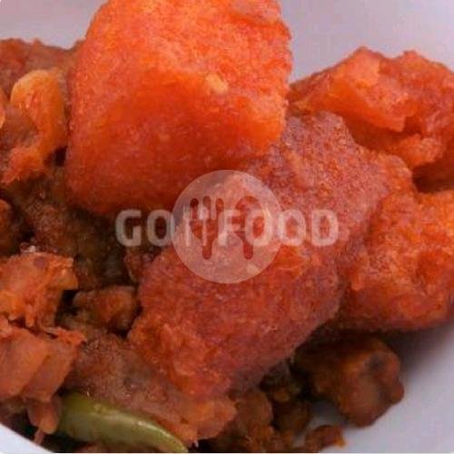 Sambel Goreng Krecek Kuah menu Ayam Goreng Ny Suharti, Sulawesi
