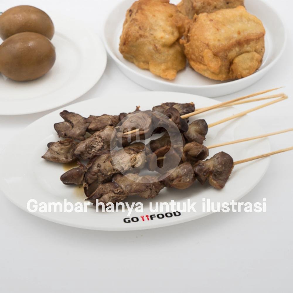 Sate Telor Puyuh menu Bubur Ayam Musi, Gambir