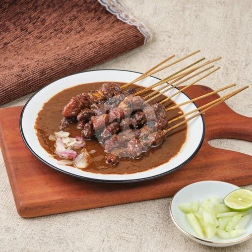 Sate Daging menu Sate Bunul H. Paino, Bunul