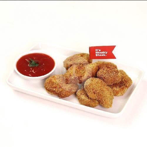 Nasi Putih menu Steaky Steak
