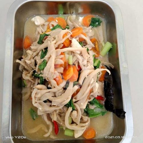 Kerupuk Kaleng menu Warteg Mutiara Bahari, Bangka