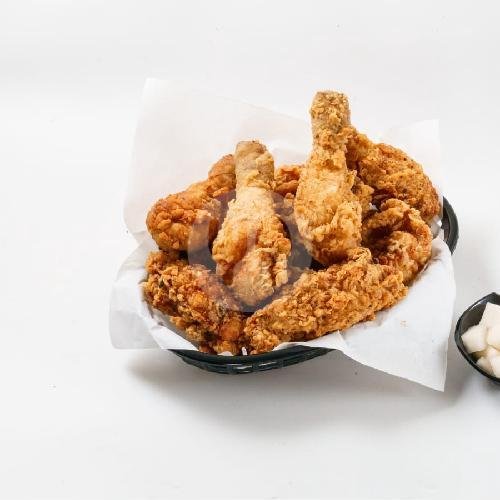 Drumstick and Thigh, Medium (6pcs) menu Kkado Chicken, Araya