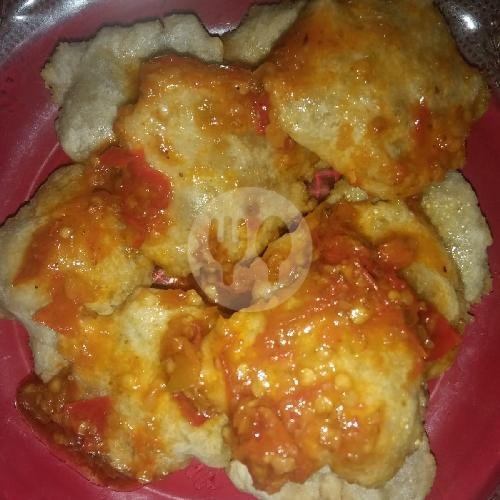 Nasi ayam Geprek Mozarella menu Ayam Geprek Maryana, Baladewa