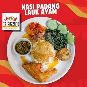 Nasi Ayam Goreng menu Padang Ar-Razzaaq, Gowok