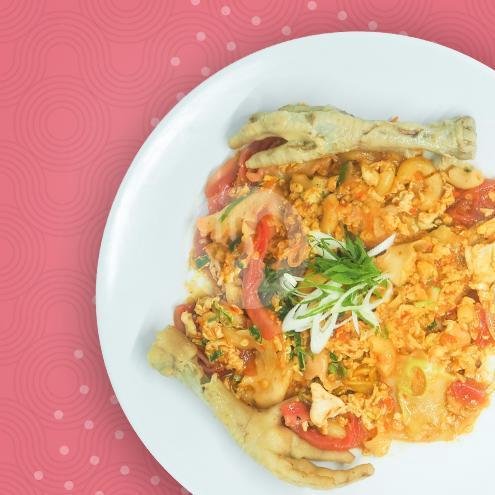 Seblak Vegan menu SiniJa Seblak Basah, Gatot Subroto