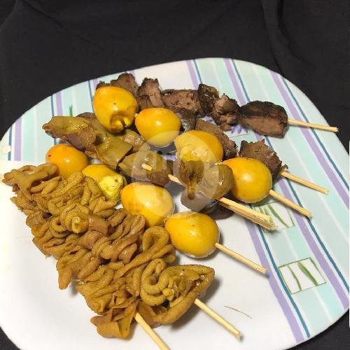 Sate Telur menu Bubur Ayam Lumayan Kang Umar, Puribeta 1