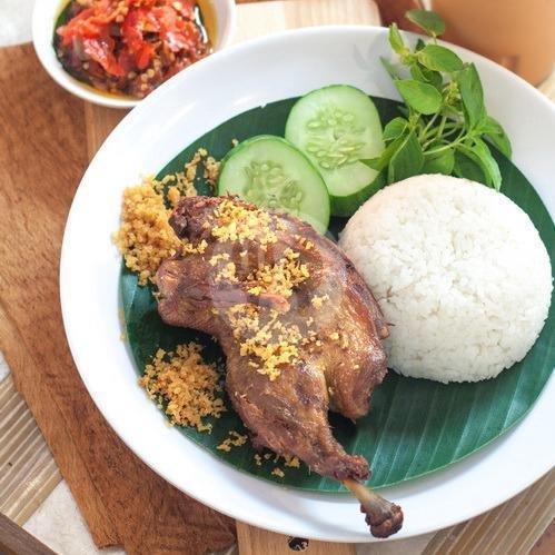 Paket Bebek Muda Cabe Ijo menu Bebek Kaleyo, Harapan Indah