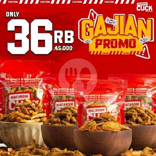 Paket Moodbooster 1 menu Macaroni Cuck, Tenggilis