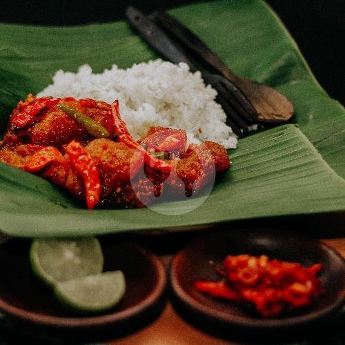 Nasi Tempe Bacem menu Gudeg Bu Ratmi, Klojen