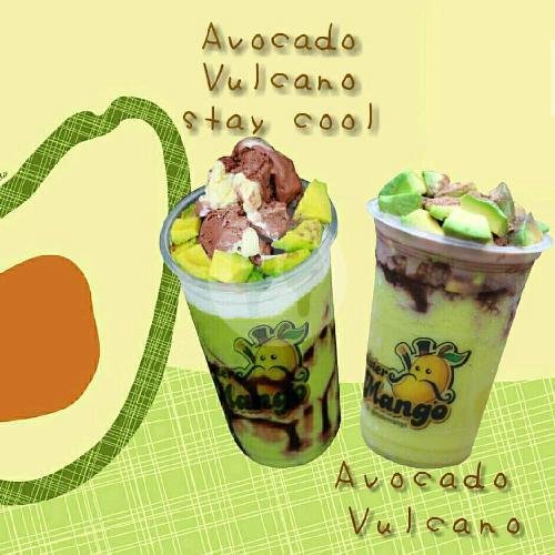 Avocado Volcano ( Tanpa Ice Cream) menu Bebek Mbeling Jember, Jl. Hayam Wuruk No. 38