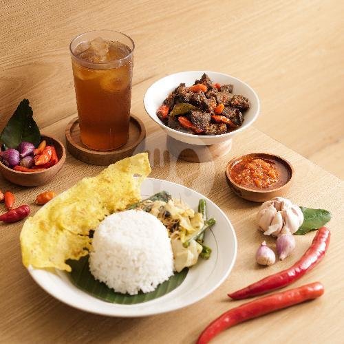 Nasi Cumi Hitam Pedas + FREE ES TEH menu Pedesan Nyai, Gading Kasri