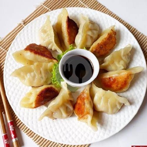 (6+6pcs) Paket Puas Gyoza Ayam Halal menu Dimsum & Mie Setan by Barudak Snackies, Maleber