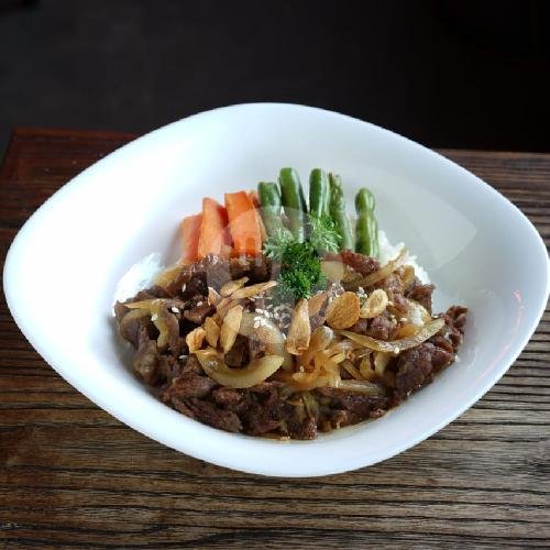 Beef Pepper Rice menu Red Brick Cafe, Pelabuhan 2