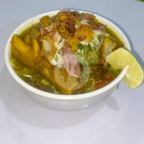 Sate Usus menu Bubur Ayam Bang Jaya, Pesanggrahan