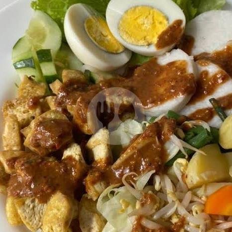 Telor Goreng/Rebus menu Luthfi Food Court Kecapi, Jatiwarna